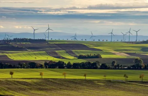 Lądowe farmy wiatrowe